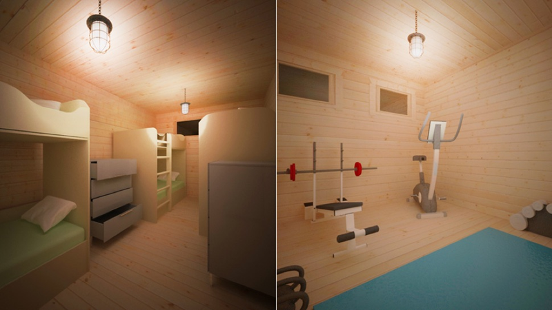 Illustration for article titled A $146,000 Anti-Zombie Cabin Is Your Best Bet To Stay Safe on Halloween